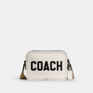 Multicolor Men Coach Charter 24 With Graphic Chalk Crossbody Bags | MY_CH66030