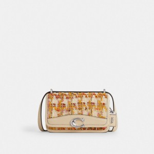 Multicolor Women Coach Bandit In Tweed Tweed Crossbody Bags | MY_CH82477