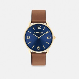 Navy Men Coach Elliot 41 Mm Watches | MY_CH85572