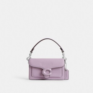Silver / Purple Women Coach Tabby 12 Crossbody Bags | MY_CH85571