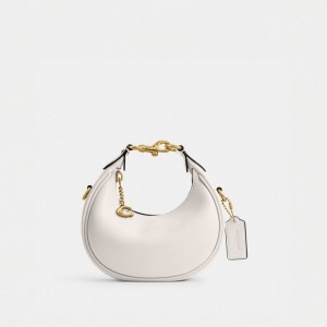 White Women Coach Jonie Brass Crossbody Bags | MY_CH40912